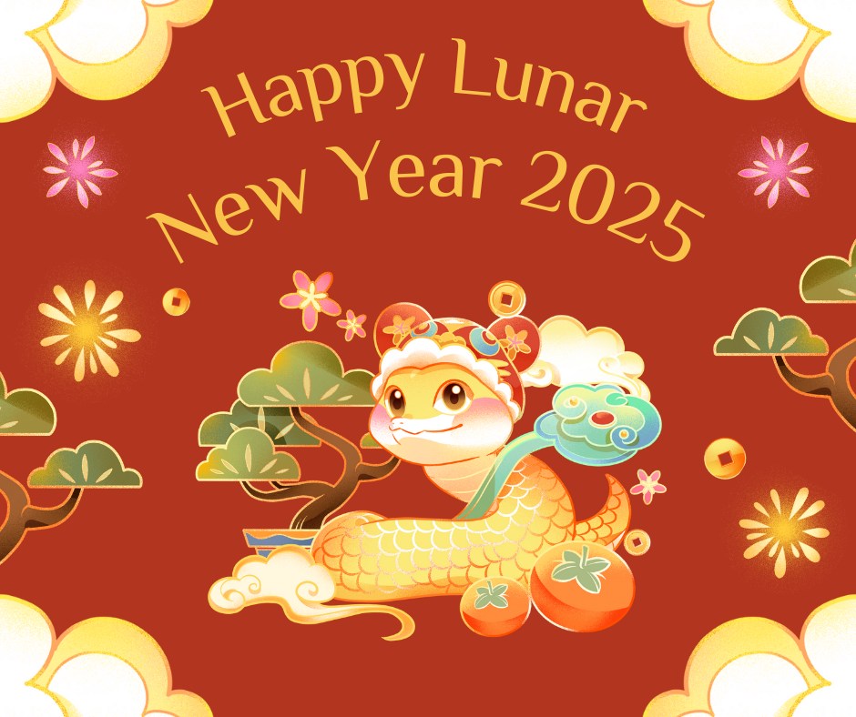 Happy Lunar New Year! The year of the snake.
