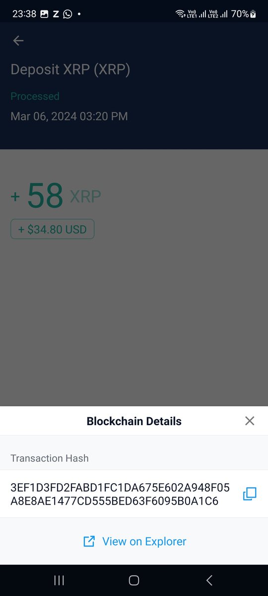 abeekumar's tweet photo. @chennai2london @cryptocom 
Hi Anna I recently made a deposit from indian account to cro with XRP but suddenly the address has been changed and now they are 100 usd as the fee although my total value is 100 usd I have explained the scenario but they are not ready to hear https://t.co/ob1i6y1OqF