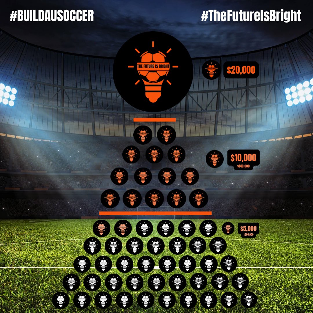 Let’s light up the field! Join us on March 26, 2025, for Build AU Soccer's Day of Giving. Together, we’re aiming to raise $189,000 to install lights for our soccer field and brighten the future of AU Soccer. Every donation brings us closer to playing under the lights this season!