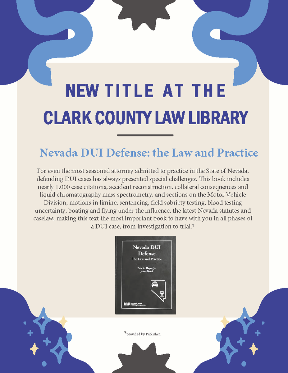 Clark County Law Lib tweet media