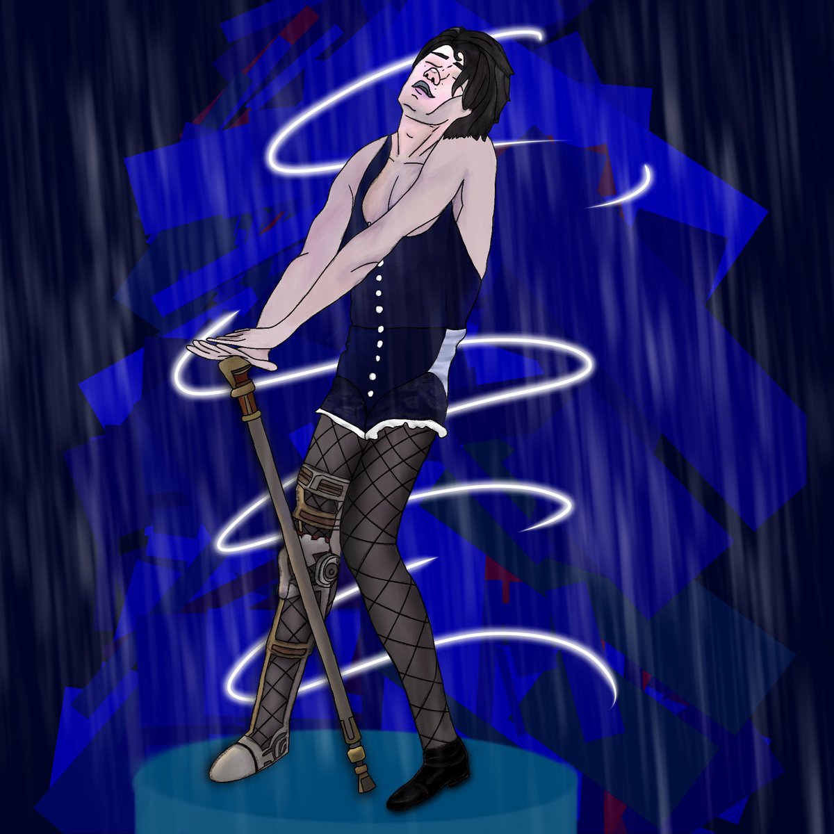 laurensdonnie's tweet image. You can stand under my umbrella #viktorarcane #viktorfanart #viktorarcanefanart
