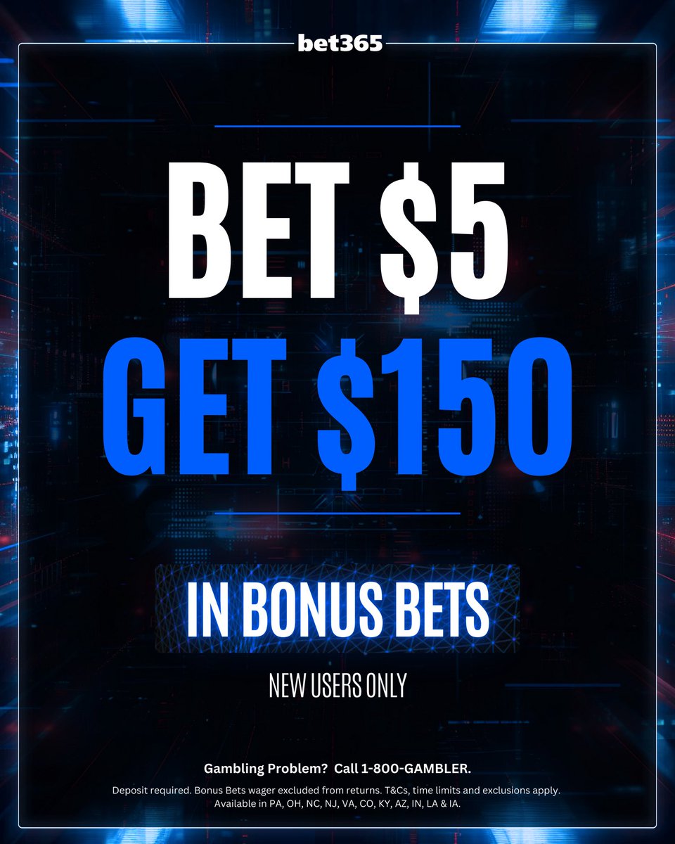 DanGambleAI's tweet photo. 💥🏀 Monday NBA Parlay

Tail on bet365 and grab $150 in bonus bets even if we lose!

💸➡️ Join Here: https://t.co/WyRy2DTF4f

Time to cash three in a row. Let’s go.

21+, gamble responsibly. https://t.co/SBEo2vXLQ7