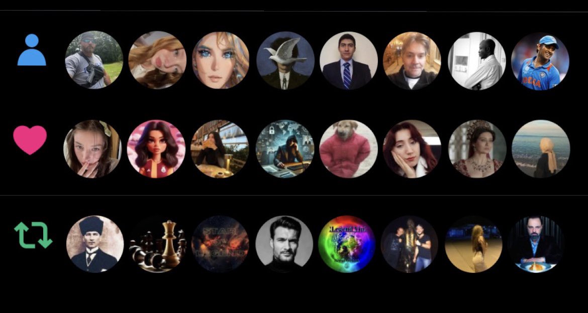 Büyümek ve etkileşim almak çok kolay bunları dene faydasını göreceksin 

        🔥 Takkip et 🔥 @m__OZii 

         ♻️ Rt yap  ♻️

        ✍️ Yorum Yaz ✍️ 

Hep beraber büyüyelim….