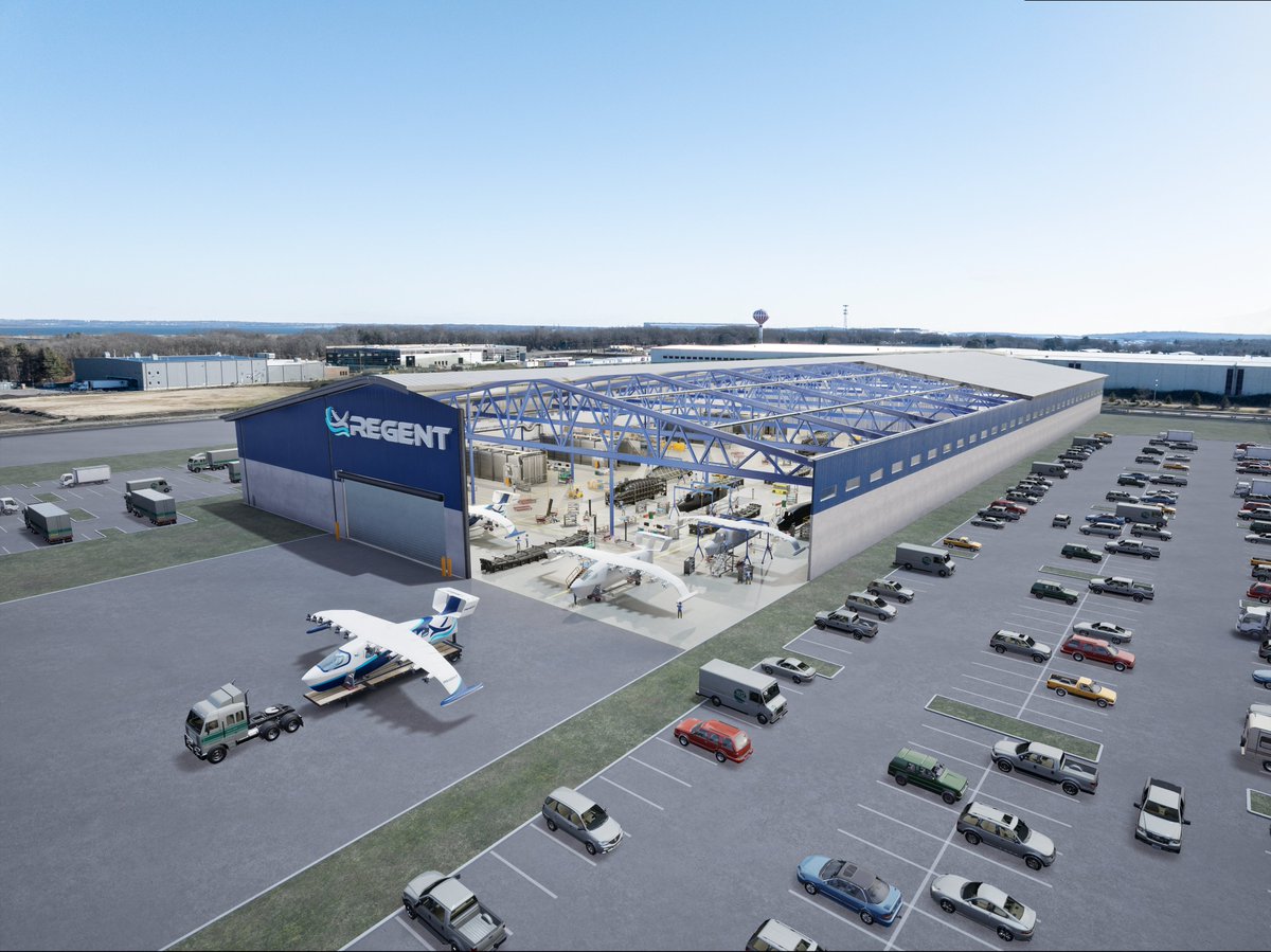 Officially broke ground on REGENT's Seaglider Manufacturing Facility today!

255,000 square feet of American manufacturing capacity to deliver seagliders to commercial and defense customers.

Opening in 2026 in <a href="/QuonsetRI/">Quonset</a>