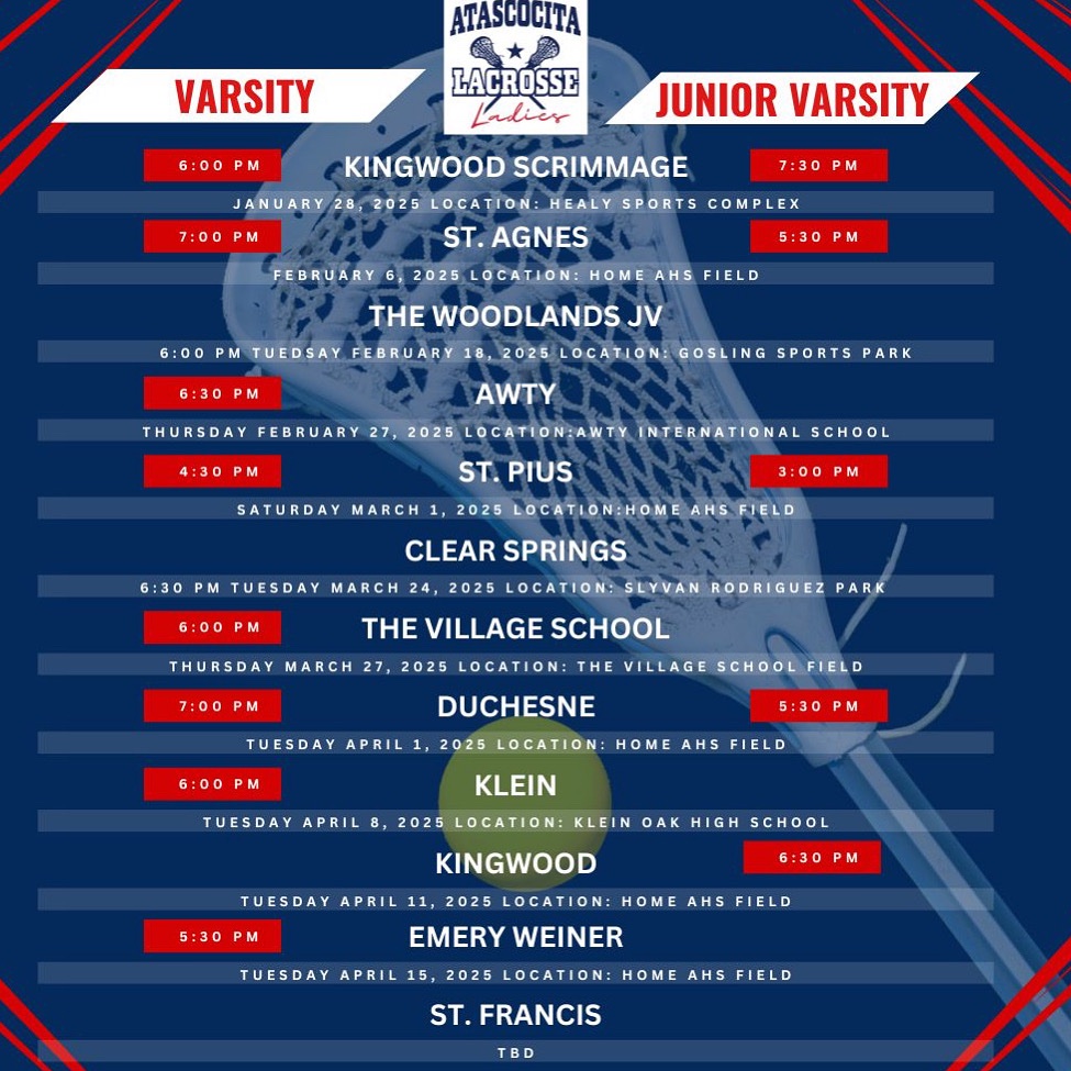 Atascocita Ladies Lacrosse (@atascoladieslax) on Twitter photo 