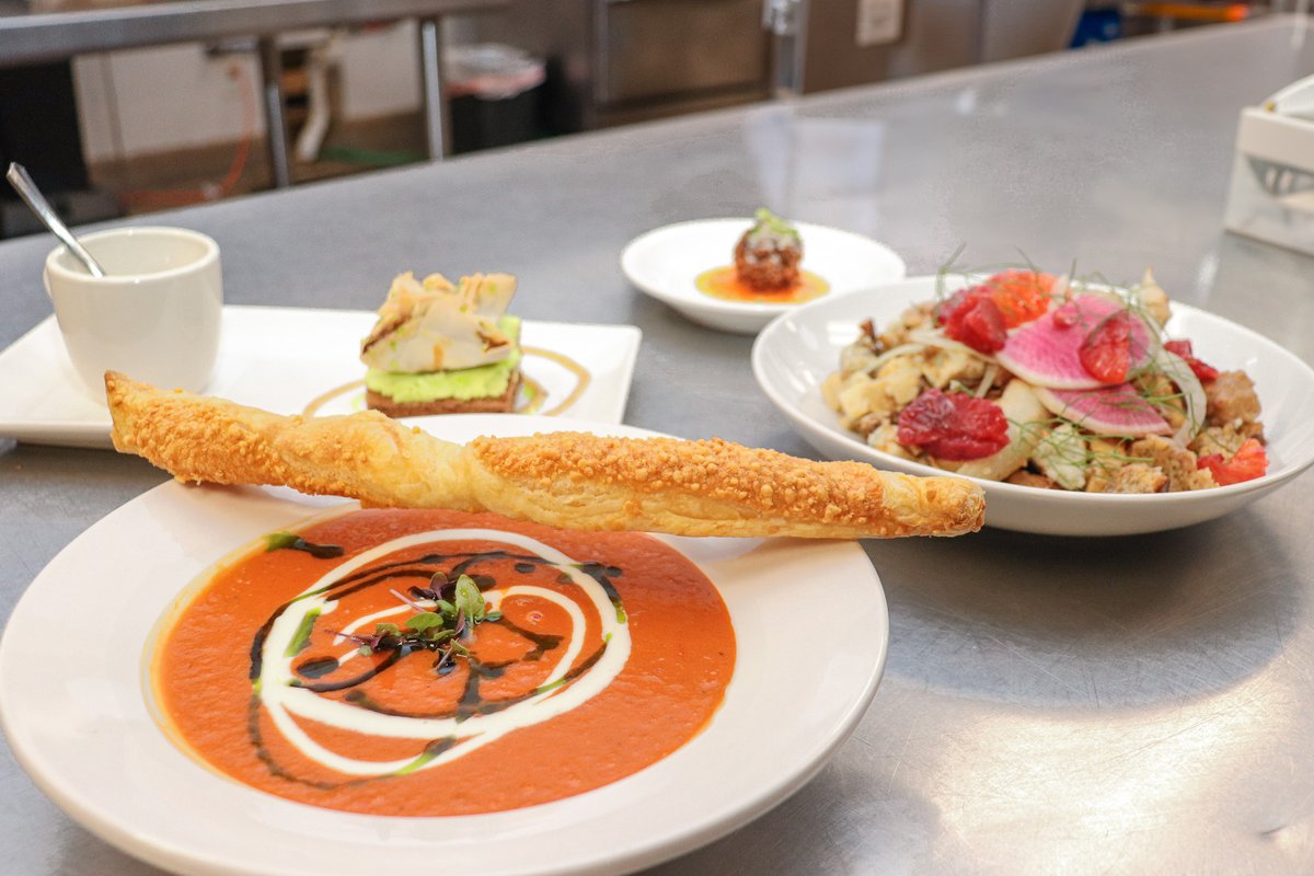 TCSFTW's tweet photo. Their last event before externship, and they knocked it out of the park! Shoutout to Hunter Henson as Executive Chef and Mik Lane as Sous Chef for taking the lead 💪

Join the next generation of culinarians! Apply now to ignite your cooking passion this April 🔥🍽️ https://t.co/MqN9CNrHtW