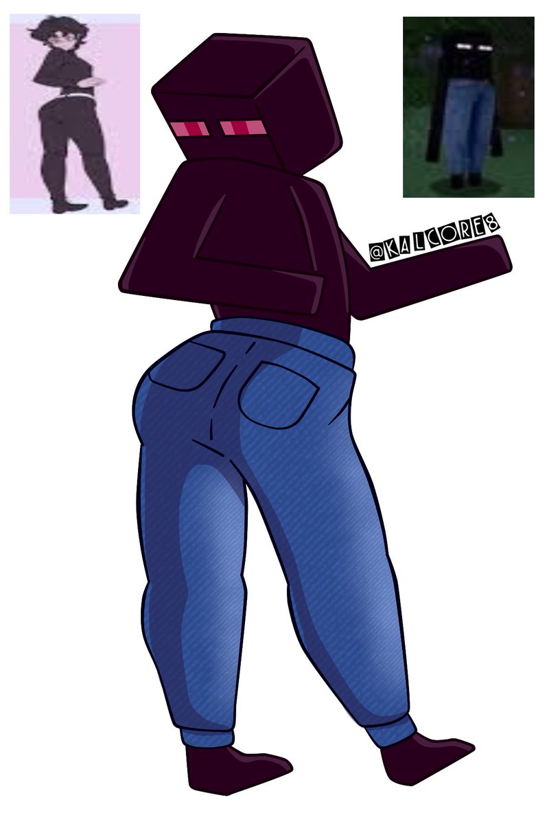 KalCore8's tweet photo. Enderman?😳
#digitalart #digitaldrawing #fanart #pants #minecraft #enderman #drawing https://t.co/BmQjlh4css