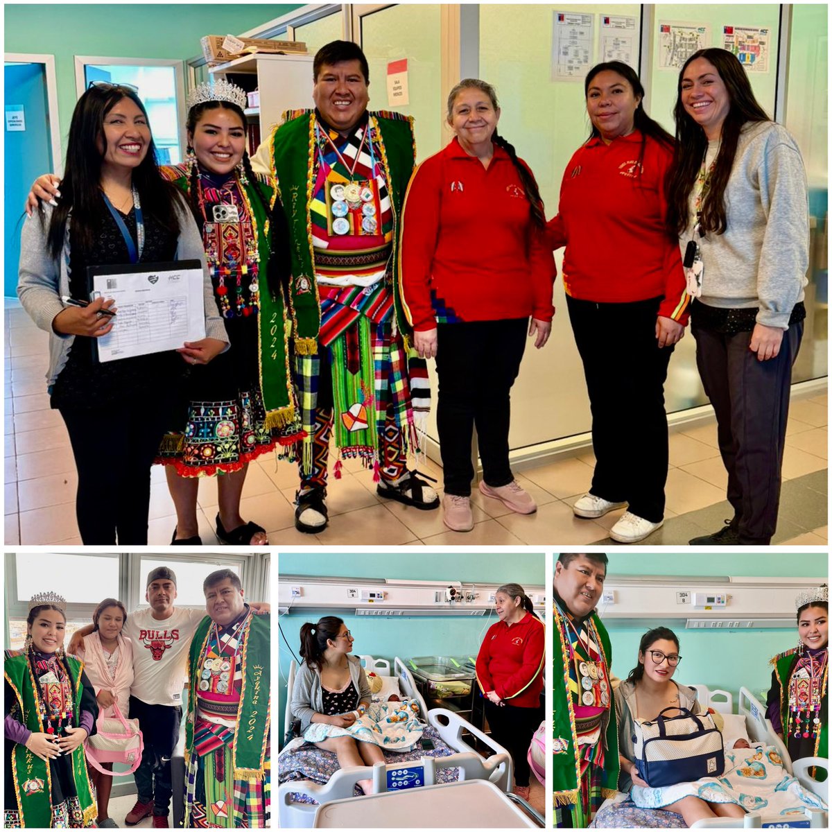 Agradecemos a la Agrupación “Tinkus Hijos de Guadalupe” por celebrar sus 25 años regalando ajuares a los primeros recién nacidos del 23 de enero en el Hospital de Calama. 

¡Gracias por mantener viva esta hermosa tradición! 

#HospitalCalama #Maternidad #Calama