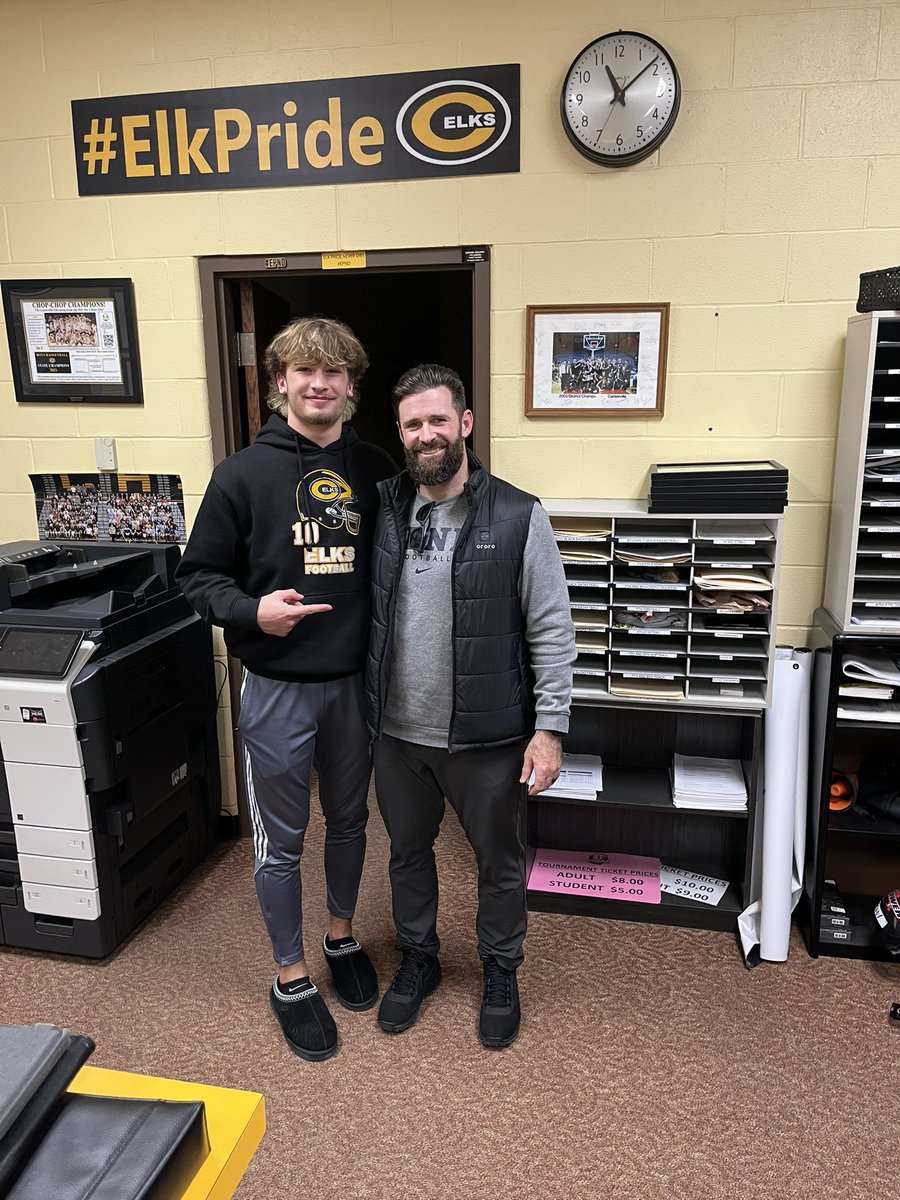 Quincy Capogna (@quincycapogna) on Twitter photo Thank you <a href="/CoachDupont/">Jon Dupont</a> for visiting me at school for a great conversation!
Can’t wait to be at <a href="/PennFB/">Penn Football</a> this weekend!
<a href="/JohnPuck4/">John Puckett 🏈</a> <a href="/chselksfootball/">Centerville Football</a> <a href="/mrpowersjr/">Mrpowersjr</a> <a href="/tmpohio7v7/">TMPOHIO7v7</a> <a href="/CoachCamFB4/">Coach Cam</a> <a href="/coach_ru/">Rick Ulrich</a> <a href="/CoachPriore/">Coach P</a> <a href="/937FBinsider/">937 Football Insider</a> <a href="/247fbrecruiting/">Football Recruiting</a> <a href="/OhioPrepsRivals/">Ohio Preps</a> <a href="/PrepRedzoneOH/">Prep Redzone Ohio</a> Thank you <a href="/CoachDupont/">Jon Dupont</a> for visiting me at school for a great conversation!
Can’t wait to be at <a href="/PennFB/">Penn Football</a> this weekend!
<a href="/JohnPuck4/">John Puckett 🏈</a> <a href="/chselksfootball/">Centerville Football</a> <a href="/mrpowersjr/">Mrpowersjr</a> <a href="/tmpohio7v7/">TMPOHIO7v7</a> <a href="/CoachCamFB4/">Coach Cam</a> <a href="/coach_ru/">Rick Ulrich</a> <a href="/CoachPriore/">Coach P</a> <a href="/937FBinsider/">937 Football Insider</a> <a href="/247fbrecruiting/">Football Recruiting</a> <a href="/OhioPrepsRivals/">Ohio Preps</a> <a href="/PrepRedzoneOH/">Prep Redzone Ohio</a>
