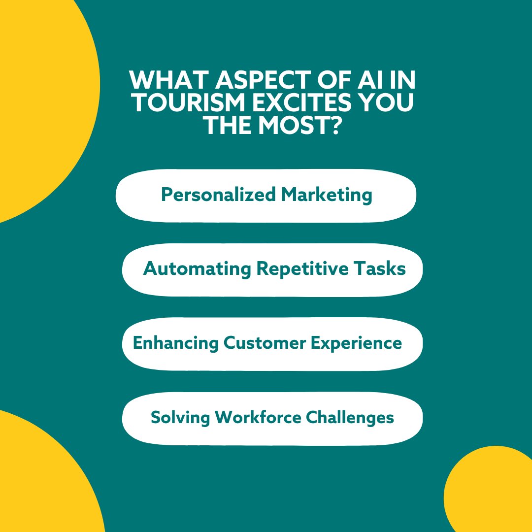 What aspect of AI in tourism excites you the most? 🤔


Dive into this and more as Peter Pilarski, Founder of the Tourism AI Network and Walt Judas tackle how technology is shaping the future of tourism on TIABC’s Voice of Tourism podcast.

Tune in now: tiabc.ca/tiabcs-voice-o…