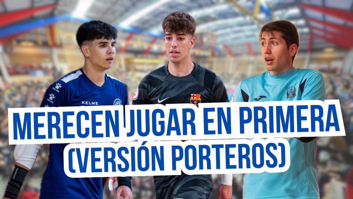 Vamos a por la segunda parte...

📋 Ranking de porteros de Segunda listos para jugar en Primera 🚀🧤

Junto a <a href="/GameOfFutsal/">Jose Perez</a> , hemos elegido en formato draft a los 5 porteros de Segunda que están preparados para dar el salto a la élite. 

youtu.be/yYP2ruLxluc?si…