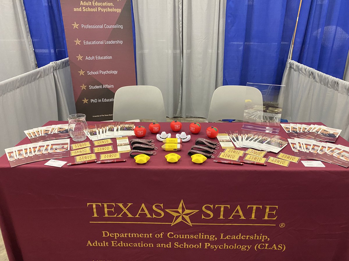 rmpenaphd's tweet photo. They stopped by Booth 1421 at the TASA Midwinter conference and walked away with some books signed by the author. Come see us at our Texas State Booth 1421. https://t.co/Ct2xE80zwH