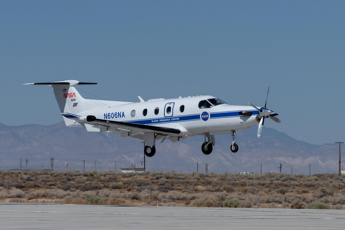 NASAArmstrong's tweet image. NASA researchers use NASA’s Pilatus PC-12 aircraft to learn how Automatic Dependent Surveillance-Broadcast systems could effectively handle the demands of many air taxis flying in low altitudes in cities.

🔗: go.nasa.gov/3E8HDG2

#NASA #Aeronautics #Aviation