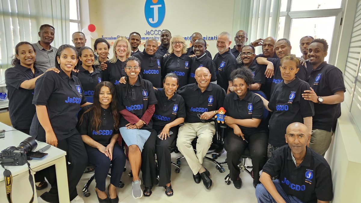 🌟What an inspiring day with the amazing team at JeCCDO’s Addis Ababa office! Did you know we started together in 1985 to help children displaced by famine? Since then, we’ve supported 325,000 children 👶 empowered 142 local community groups🤝 and impacted 2.9M lives 🌍💜