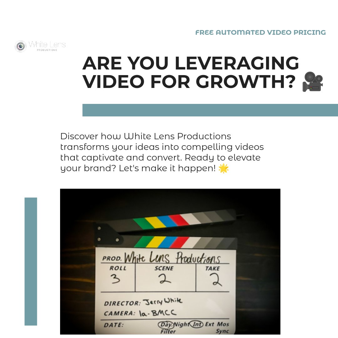 Whitelenspro's tweet photo. When businesses skip video marketing, they miss out on powerful growth and audience engagement. https://t.co/aWJrJfyB4J