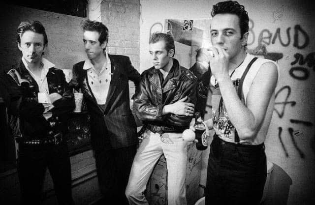 marcsallis's tweet photo. “We’re anti-fascist, we’re anti-violence, we’re anti-racist, and we’re pro-creative. We’re against ignorance.” — @JoeStrummer, @TheClash 

Photo credit: Michael Greco.

#TheClash
#JoeStrummer
#antifascist
#antiracist https://t.co/Y1RpxgqEjH