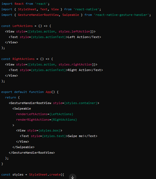 9rohitpdl's tweet photo. Day 20 of #COESISKnowledgeQuest
Explored React Native Gesture Handler and learned how to add smooth, interactive gestures like swiping to enhance user experiences.
#30dayslearningchallenge #COESIS
@coesisnp https://t.co/M87LIAR5Oy