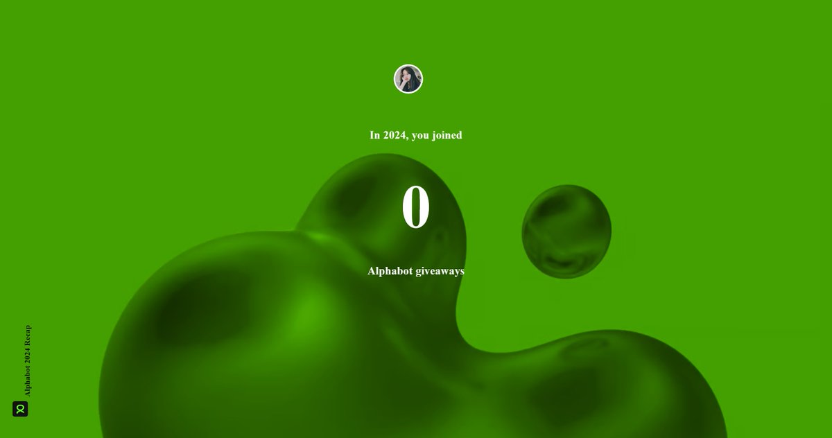 Just checked my <a href="/alphabot/"></a> 2024 Recap

I had 𝟬 #Alphabot entries in 2024

How did you do? 👇 Check below!

#AlphabotRecap2024 $BOOST

alphabot.app/recap/6797d89a…