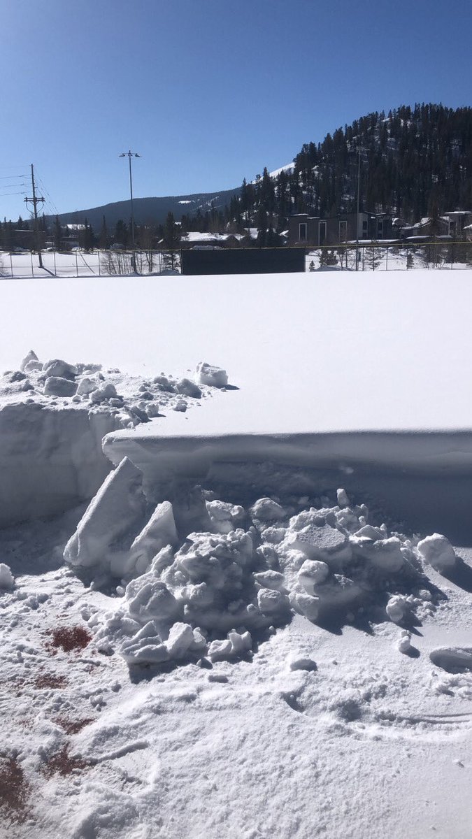 It snowed on your field?? Dang, that’s crazy. 

45 days till Summit Tigers opening day!