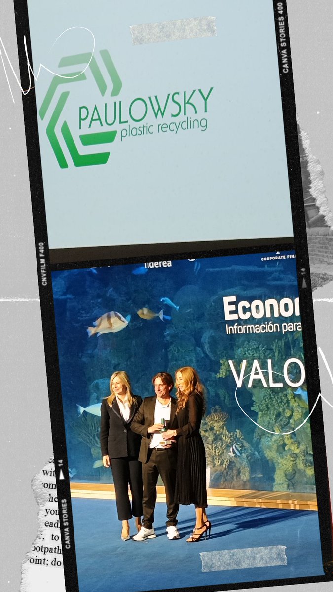 Desde AVEP Hoy damos la enhorabuena a Paulowsky, empresa asociada dedicada al Reciclaje de plásticos, por su reconocimiento en los Premios Eco3 a la Economía Circular 2024. Enhorabuena Francisco y Paqui! 
paulowsky.es