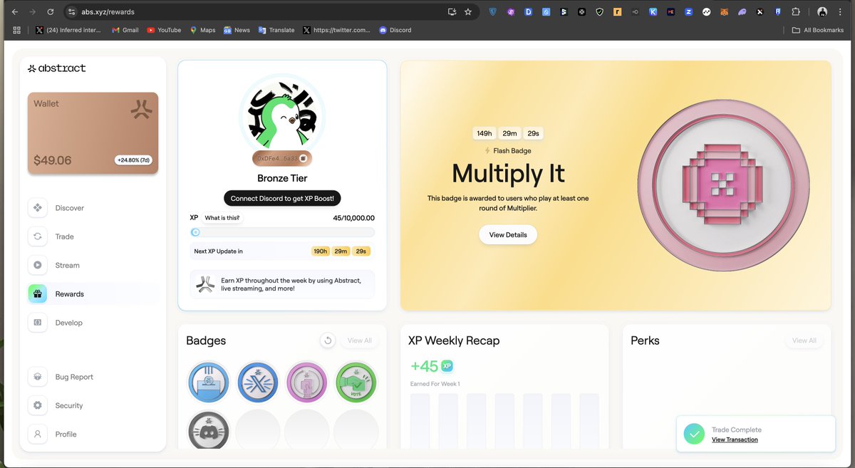 thegreatola's tweet image. ABSTRACT. 

The future of consumer crypto. 🤩✳️