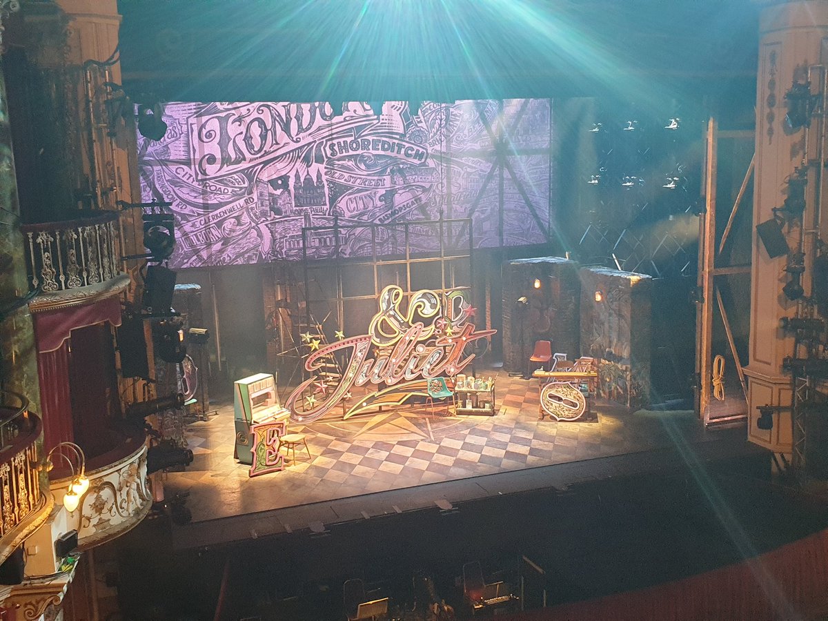 Looking forward to seeing the fabulous &amp;Juliet <a href="/NewWimbTheatre/">New Wimbledon Theatre</a>. Gonna be good!
