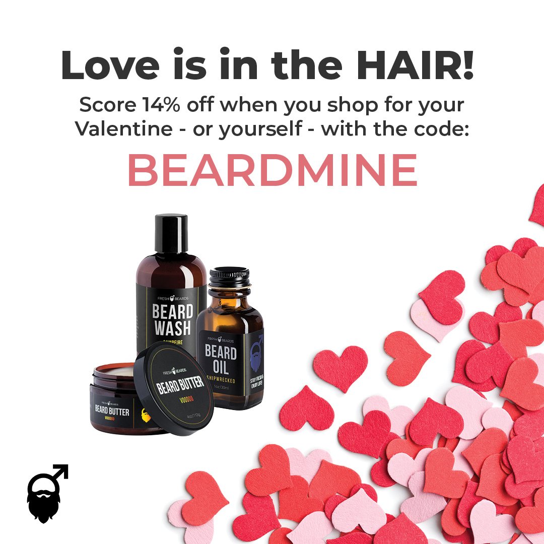 freshbeards's tweet photo. Our sale has been extended! Score 14% OFF with the code BEARDMINE for today ONLY! https://t.co/aZ7Y2juwZV

*This offer is only valid on the Fresh Beards website and cannot be combined with any other discount or promotion. Exclusions may apply. Offer ends on 1/27/25 at 11:59PM CST https://t.co/awGpA5Ojkq