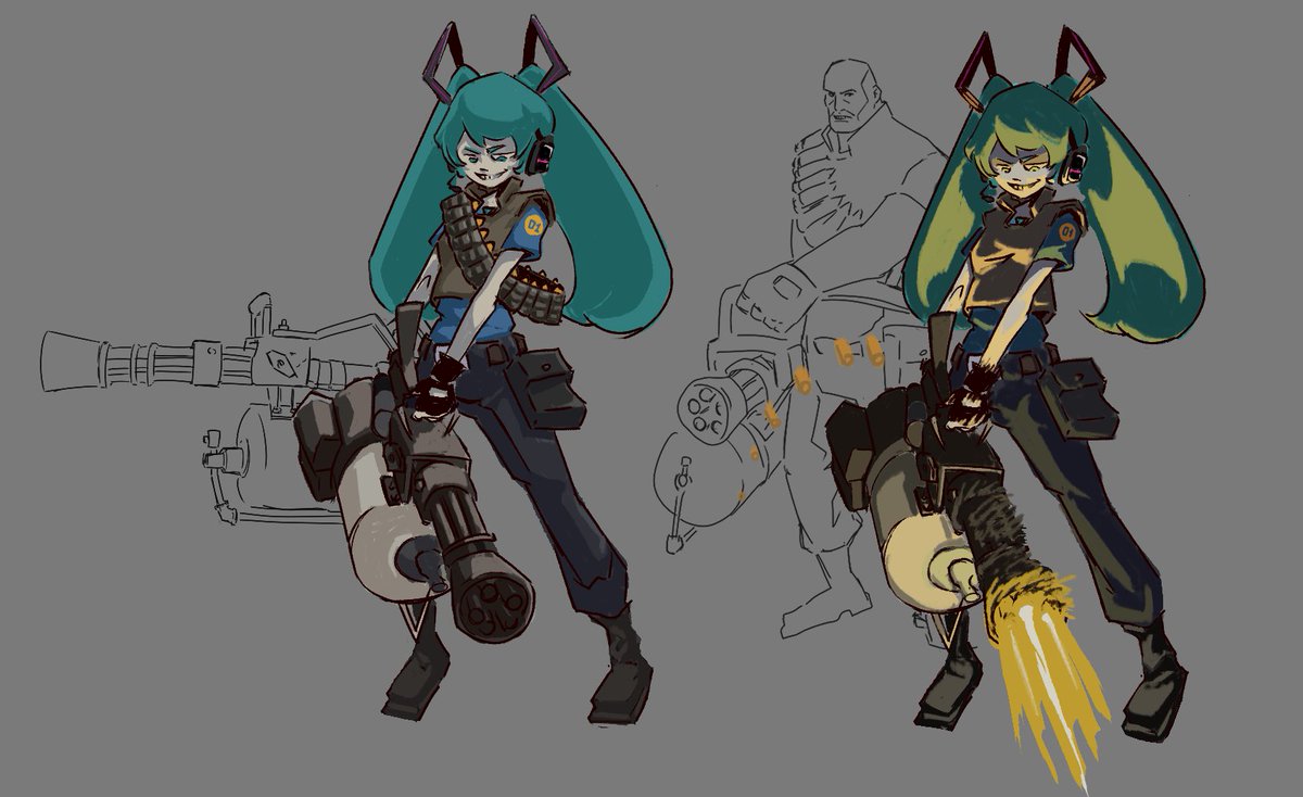 Nick_it_in's tweet photo. #miku #初音ミク #HatsuneMiku #tf2 https://t.co/Gd8PMlPz7b