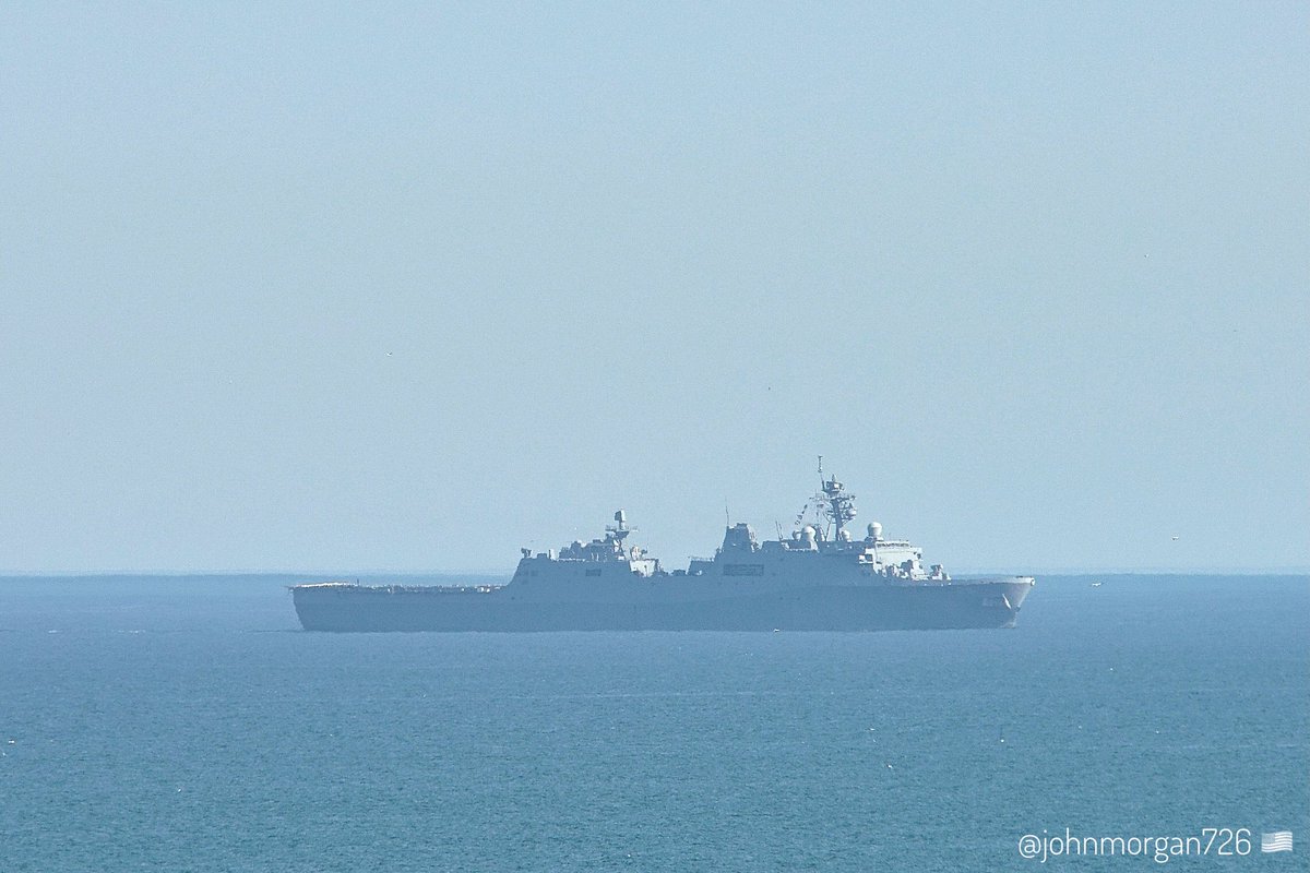 johnmorgan726's tweet photo. The USS RICHARD M. McCOOL, Jr. (LPD-29) 🇺🇸 San Antonio-class amphibious transport dock off Rudee Inlet, Virginia Beach after leaving Naval Station Norfolk (NOB) Virginia. #UnitedStatesNavy #USSRichardMMcCoolJr #LPD29 #ShipsInPics https://t.co/E6vg6gJg23