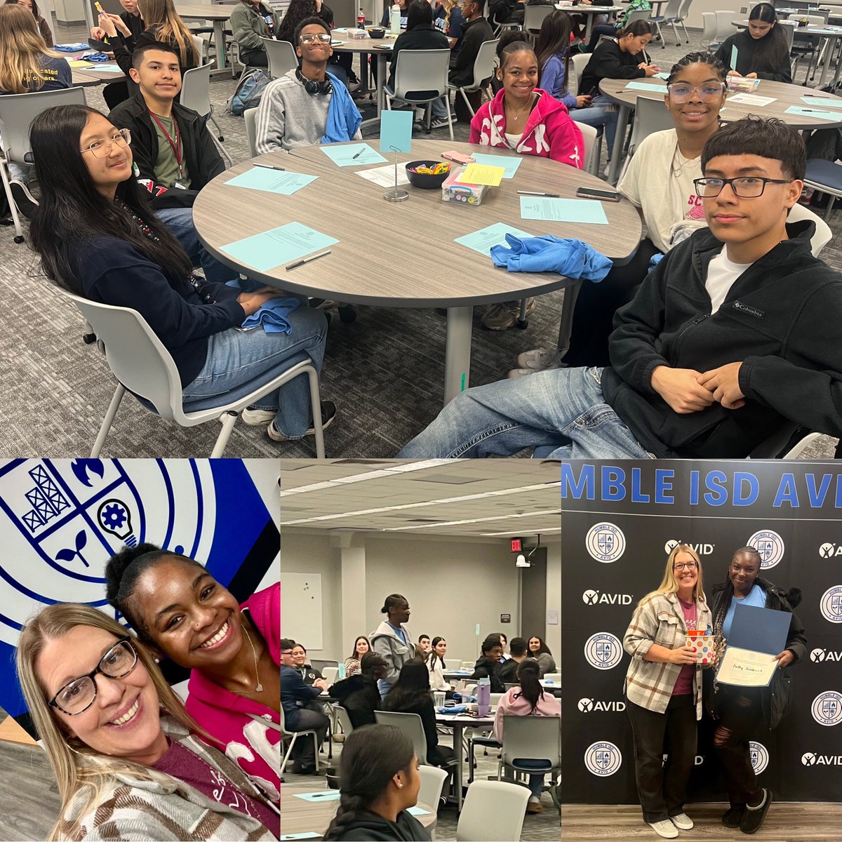 We had an amazing day today at our Humble ISD Leadership Academy!🤗 The sessions focused on self empowerment and self awareness in order to help our students become the best versions of themselves. 😊I am beyond proud of these SCHS AVID leaders. 🥳<a href="/HumbleISD_SCHS/">Summer Creek High</a> <a href="/HumbleISD_AVID/">AVID</a>