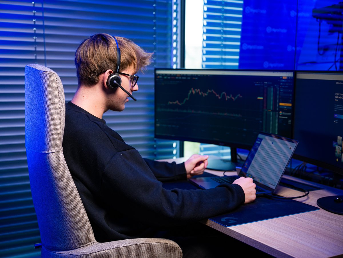 hyrotrader_com's tweet photo. The HyroTrader team is testing our new advanced trading platform, launching soon! With backtesting tools, no restrictions, fast @binance data feeds, and hundreds of pairs, we're building the best crypto prop trading platform. Stay tuned! https://t.co/a6dlv2Lwrl
