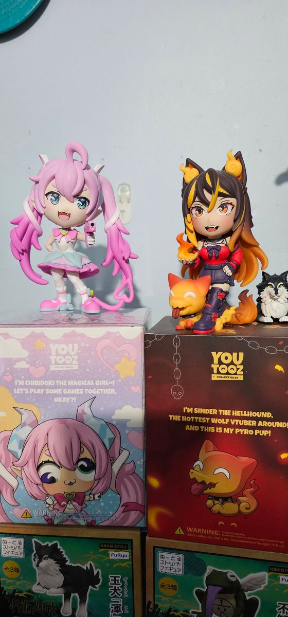 AcrobatDeadman6's tweet photo. My two Favorite Vtubers 😁😁😁 @chibidoki @SinderVTuber https://t.co/NimkWP6l1h