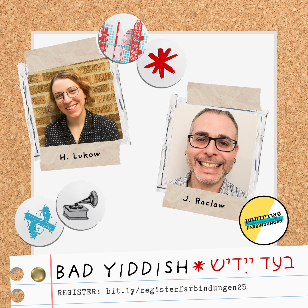 Farbindungen Yiddish Studies Conference tweet media