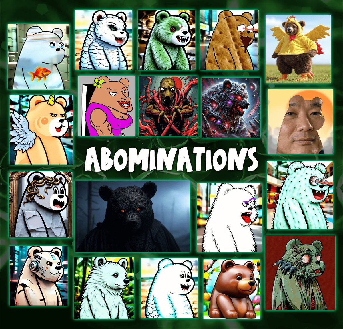 Already smashed out FUD OUT today and have some integral parts of our roadmap in progress. 

Before we move on with this week. Let's have a look at what happened last week in SuperRareBears shall we?

21st to 26th January 

1. Farms and pools overview 

2. Abominations being