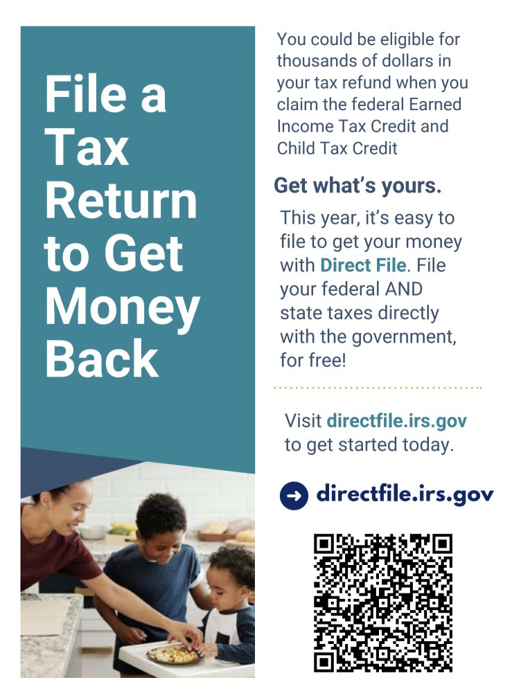 This is a big deal! Today is the first day that DirectFile is available to NC taxpayers. With DirectFile, eligible taxpayers can now file federal &amp; state taxes online, directly with the govt, for FREE.