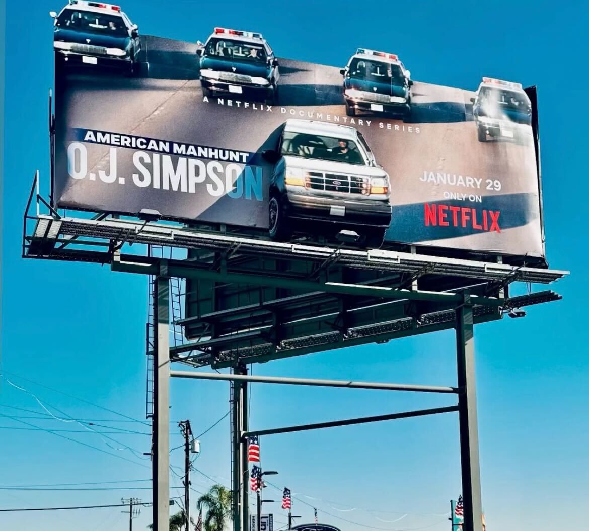 O.J. is back on the 405 👀 Stream the all new season of #AmericanManhunt this Wednesday, only on <a href="/netflix/">Netflix</a>.