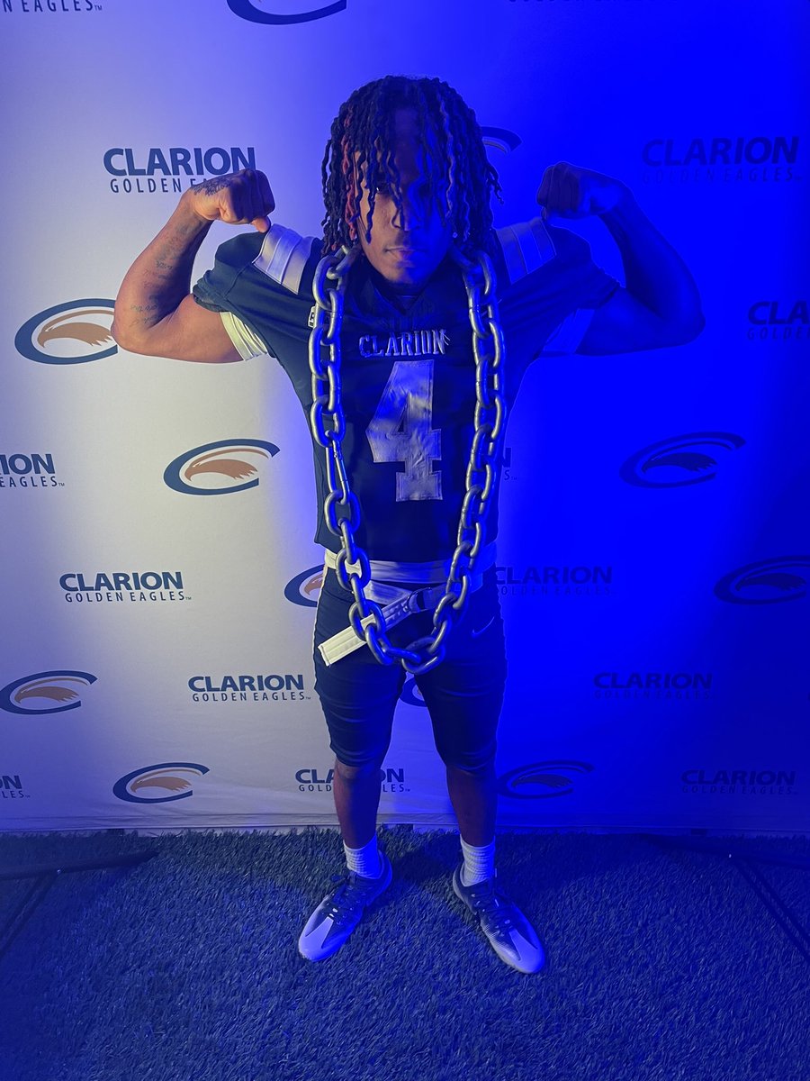 showtimeezay's tweet image. Had a great visit at clarion university thank you to the staff for this opportunity I’m beyond blessed  @CoachDurish @RaymondMonica3 @wpialsportsnews @TheWPIALEdition #ATGT