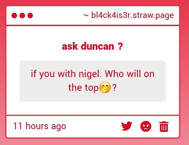 Why do you want to know?