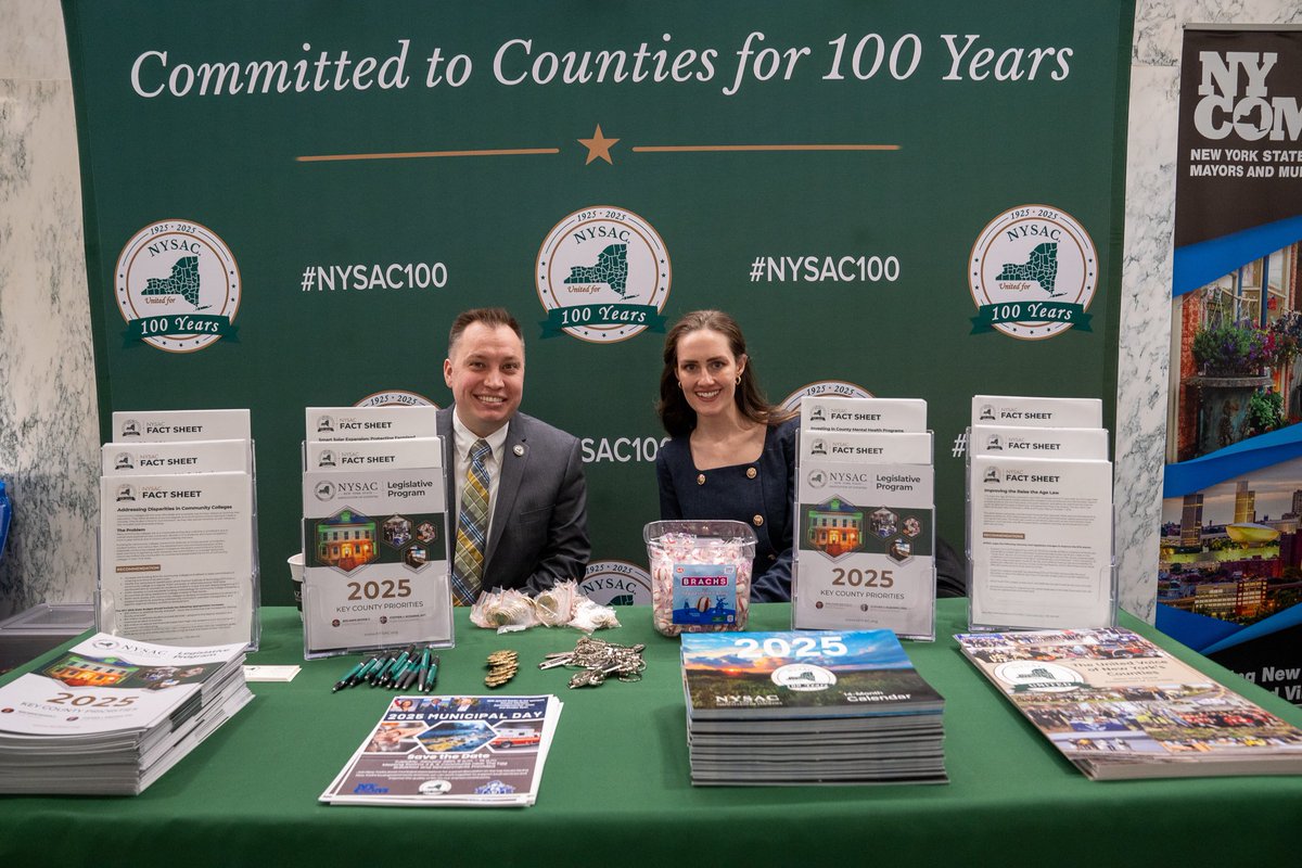 NYSCounties's tweet photo. It’s #MunicipalDay at the Capitol and we’re talking with our state partners about how to strengthen NYs counties! https://t.co/lZ6rbks6HU