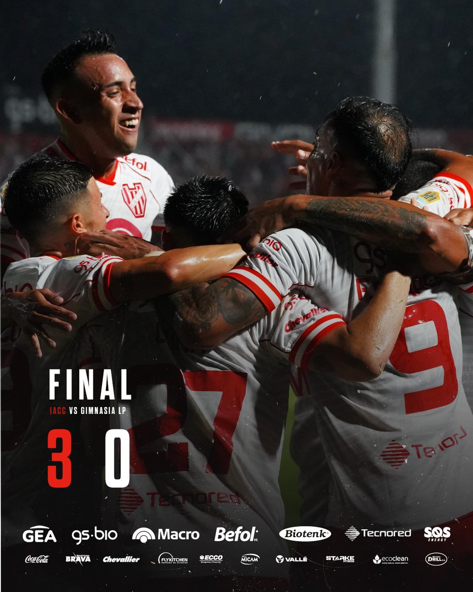 partidopicado's tweet photo. En el debut oficial de Pedro #Troglio, #Instituto le ganó 3 a 0 a #Gimnasia.
⚽️Facundo Suárez 34'
⚽️Alex Luna 75'
⚽️Héctor Jonas Acevedo 90+5' https://t.co/oThWQwlRzO