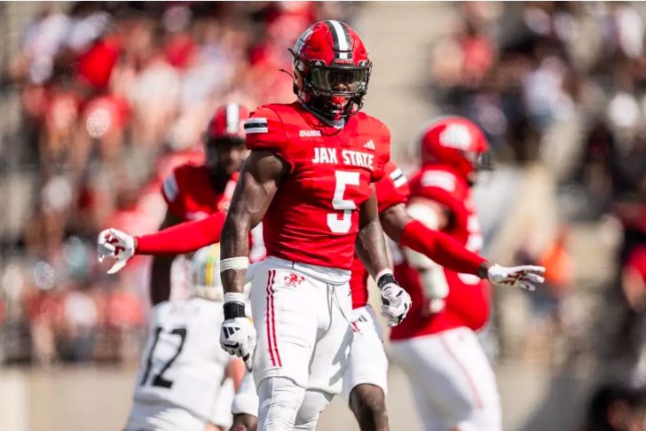 MykaleHrabowsk1's tweet image. #AGTG I’m truly blessed to receive my first 🅾️ffer from Jacksonville State University #Hardedge 🐓🔴⚪️
@CoachBertB @JaxStateFB @CoachAbrams @CoachRick99 @Smitherman_Era @TheUCReport @TomLoy247 @RivalsFriedman @SWiltfong_ @BHoward_11 @HallTechSports1 @247recruiting