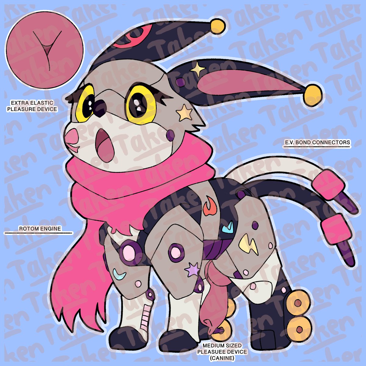 The winner of the Free E.V. Battery Raffle was <a href="/RinEspeon/">Rin</a> 
So here's E.V.U.I.!