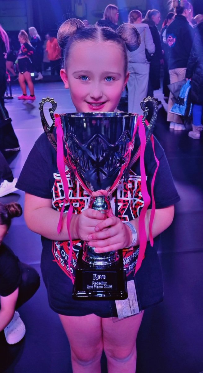 Had a brilliant day at Revolution Cheer with my princess and her team from Theatre Crazy 
Well done everyone, you were all amazing 👏 🤩🥇🥇🥈🥈🥉