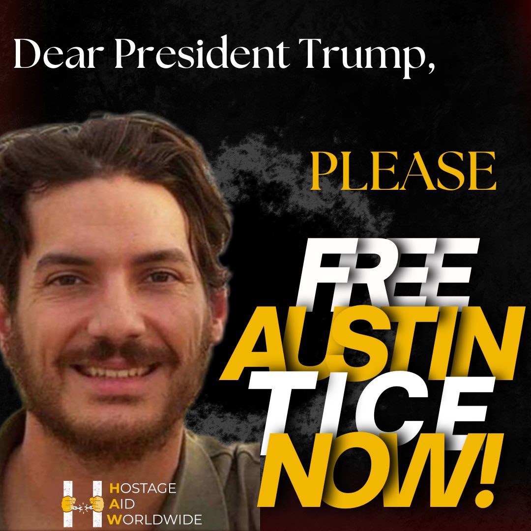 Hostage Aid Worldwide (@hostageaid) on Twitter photo After years of frustration, Debra Tice, mother of American journalist Austin Tice, believes the Trump admin will act decisively to bring her son home.
<a href="/realDonaldTrump/">Donald J. Trump</a>, we witnessed the powerful impact you had in securing the release of hostages before you even took office. Now After years of frustration, Debra Tice, mother of American journalist Austin Tice, believes the Trump admin will act decisively to bring her son home.
<a href="/realDonaldTrump/">Donald J. Trump</a>, we witnessed the powerful impact you had in securing the release of hostages before you even took office. Now