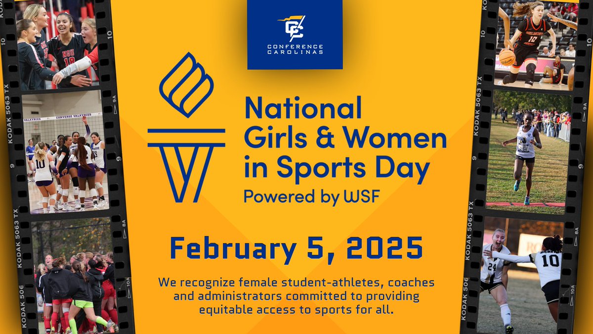 We celebrate with all of our female student-athletes, coaches &amp; administrators for National Girls &amp; Women in Sports Day! #womenssports #leadingtheway