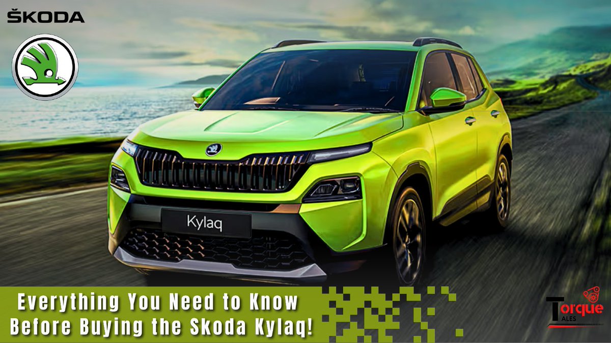 TorqueTales317's tweet image. Everything You Need to Know Before Buying the Skoda Kylaq SUV!

The Skoda Kylaq, the brand’s most affordable SUV, is creating waves in the world market with its unbeatable demand.

Read more @ torque-tales.blogspot.com/2025/01/everyt… 

#Torquetales #SkodaKylaq #Trending #AutoExpo2025