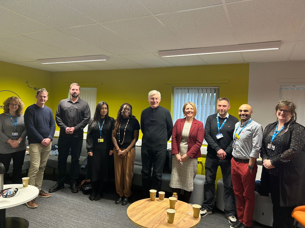 Sarah Watts (@clinleadwbm) on Twitter photo Couldn’t have been more proud today as we welcomed Prof David Clark (National Talking Therapies Team) and Anne Oyewole (NHS Head of Digital Innovation) to <a href="/mpftwellbeing/">Staffs & Stoke NHS Talking Therapies</a> <a href="/mpftnhs/">Midlands Partnership University NHS FT</a> to discussing our winning national Trailblazer digital innovation bid! Couldn’t have been more proud today as we welcomed Prof David Clark (National Talking Therapies Team) and Anne Oyewole (NHS Head of Digital Innovation) to <a href="/mpftwellbeing/">Staffs & Stoke NHS Talking Therapies</a> <a href="/mpftnhs/">Midlands Partnership University NHS FT</a> to discussing our winning national Trailblazer digital innovation bid!