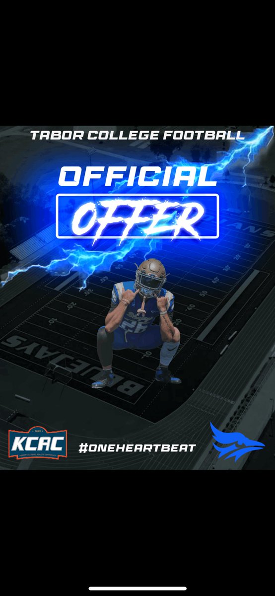 Kaiden Castille (@kaidenjc) on Twitter photo After a great conversation with <a href="/CoachJThompson9/">jojuan thompson</a> I have received my 3rd offer from <a href="/TaborCollege/">Tabor College</a> <a href="/leg12tim/">Tim Leger</a> <a href="/LAvsAllYall/">Louisiana vs. All Y’all</a> <a href="/RecruitLouisian/">Recruit Louisiana™️</a> #AGTG After a great conversation with <a href="/CoachJThompson9/">jojuan thompson</a> I have received my 3rd offer from <a href="/TaborCollege/">Tabor College</a> <a href="/leg12tim/">Tim Leger</a> <a href="/LAvsAllYall/">Louisiana vs. All Y’all</a> <a href="/RecruitLouisian/">Recruit Louisiana™️</a> #AGTG