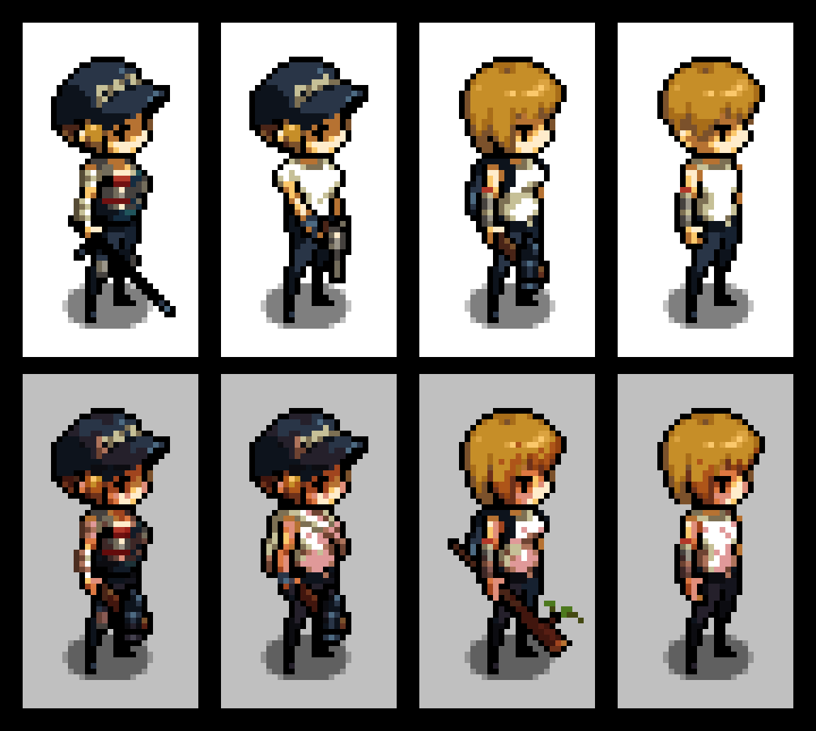 Zomboid
#pixelart