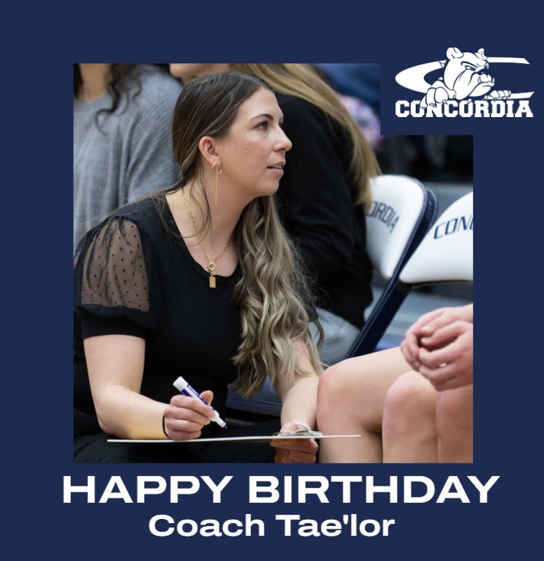 Concordia-NE WBB (@cunewbb) on Twitter photo Help us wish our very own <a href="/CoachTaelor/">Tae'lor Purdy-Korell</a> a happy birthday!!!! Everything you do for this team does not go unnoticed! Happy birthday Coach! Help us wish our very own <a href="/CoachTaelor/">Tae'lor Purdy-Korell</a> a happy birthday!!!! Everything you do for this team does not go unnoticed! Happy birthday Coach!